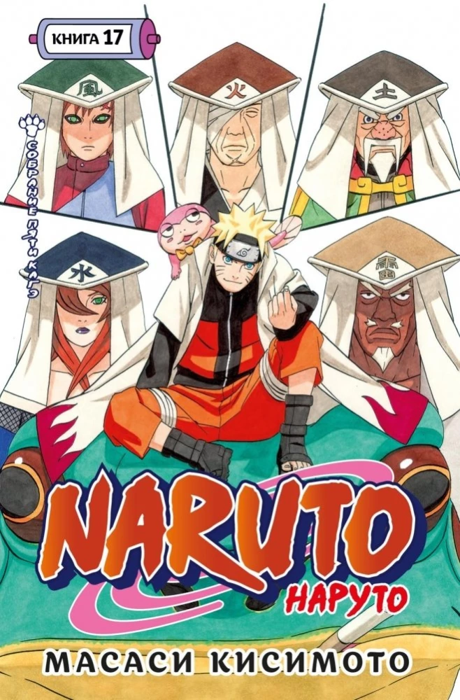 Naruto. Naruто. Książka 17. Zebranie pięciu kage