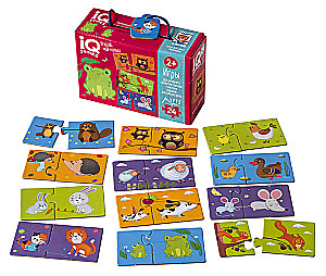 IQ games for the youngest. Pairs. Guess whose baby 2+. Speech launch