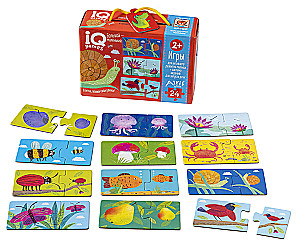 IQ игры для самых маленьких. Парочки. Большой-маленький. 2+. Запуск речи