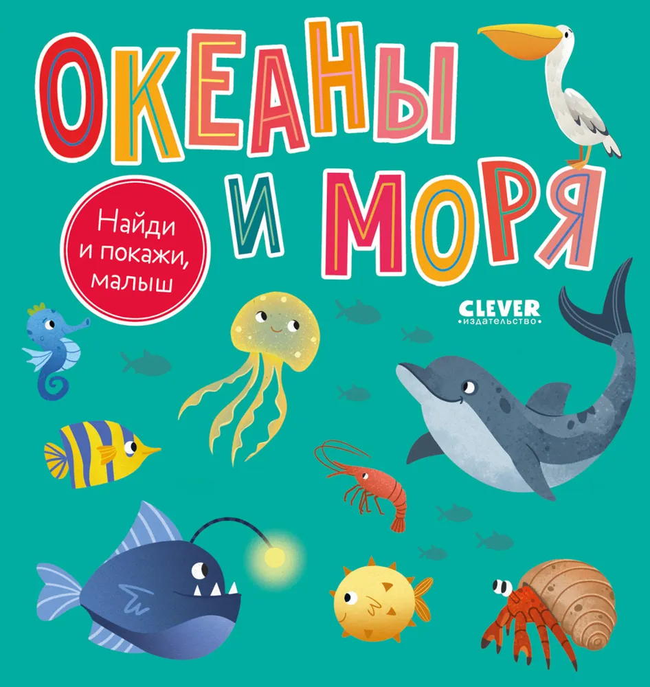 Finde und zeige, Kleiner. Ozeane und Meere