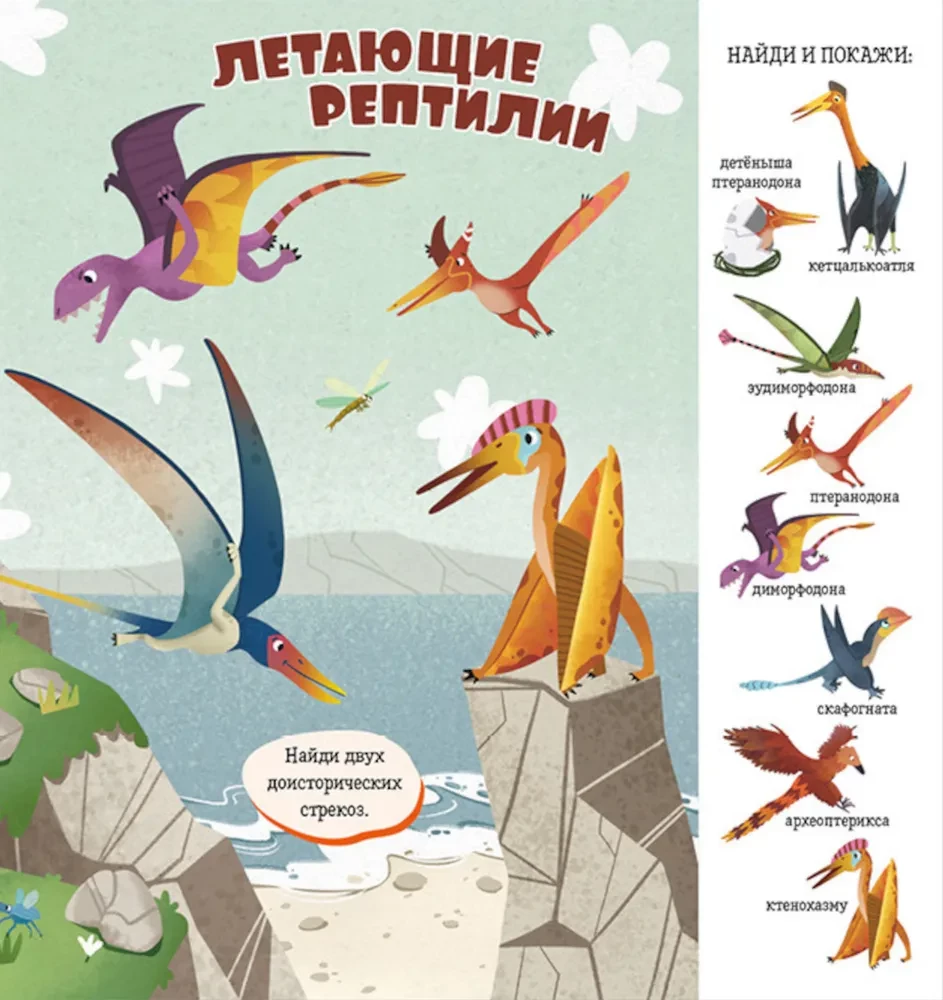 Znajdź i pokaż, maluchu. Dinozaury