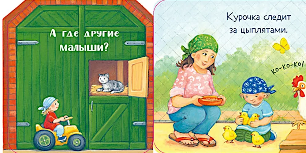 Ku-ku! Kto jest na farmie? Książka - składanka