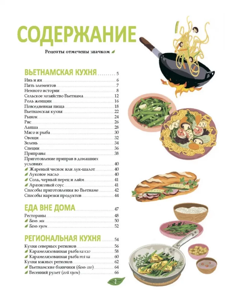 Vietnamese Cuisine in Illustrations