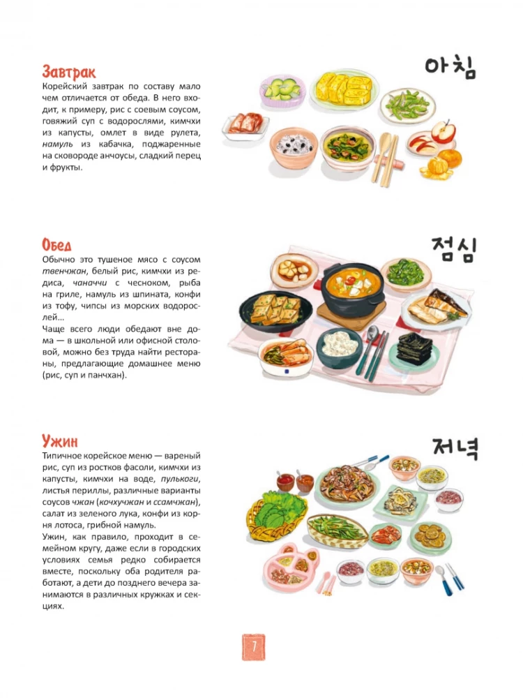 Korean Cuisine in Illustrations