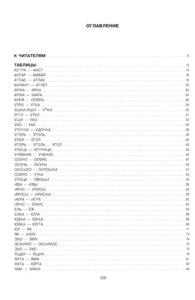 Speak, Speak. Tables That Will Improve Your Speech