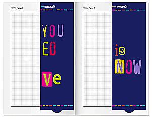 Notebook for Recording Foreign Words with Flaps. The Best is Yet to Come
