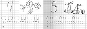 Copybooks for Kindergarten. Numbers: Writing and Counting