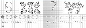Copybooks for Kindergarten. Numbers: Writing and Counting