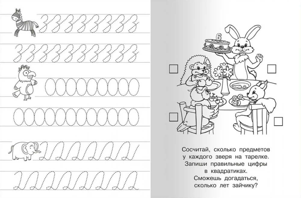 Workbooks with Exercises. Puppy