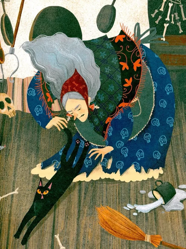 Русские сказки. Баба-яга, костяная нога
