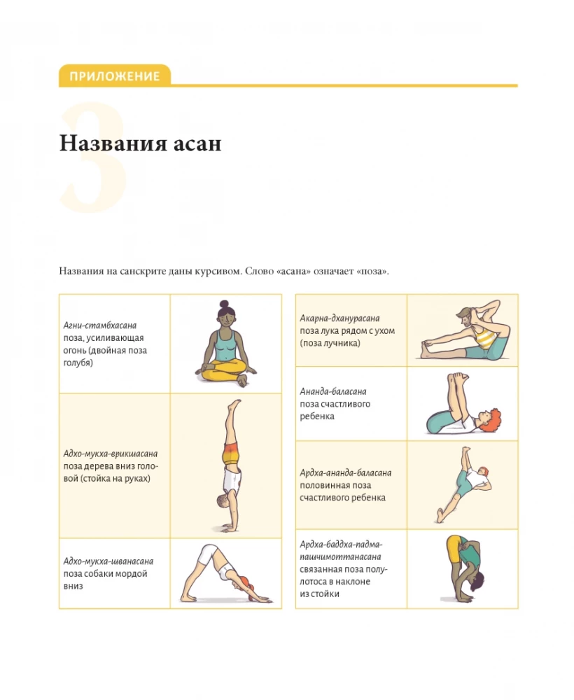 Анатомия йоги простыми словами. Иллюстрированное пособие по упражнениям и асанам
