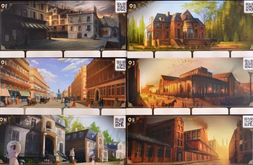 Board game - Crime Scene: The Beautiful Era