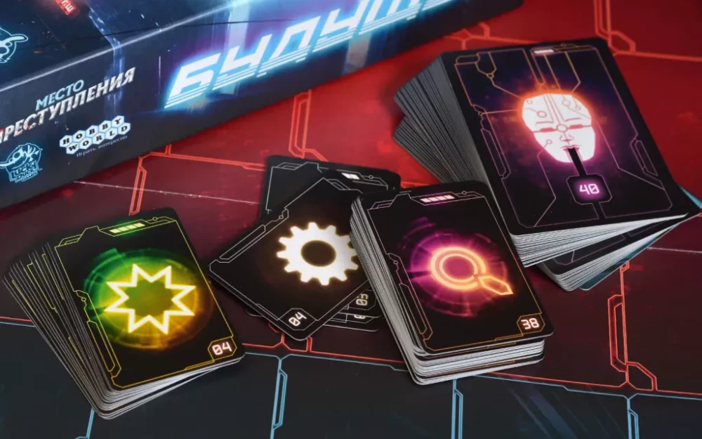 Tabletop game - Crime Scene. The Future