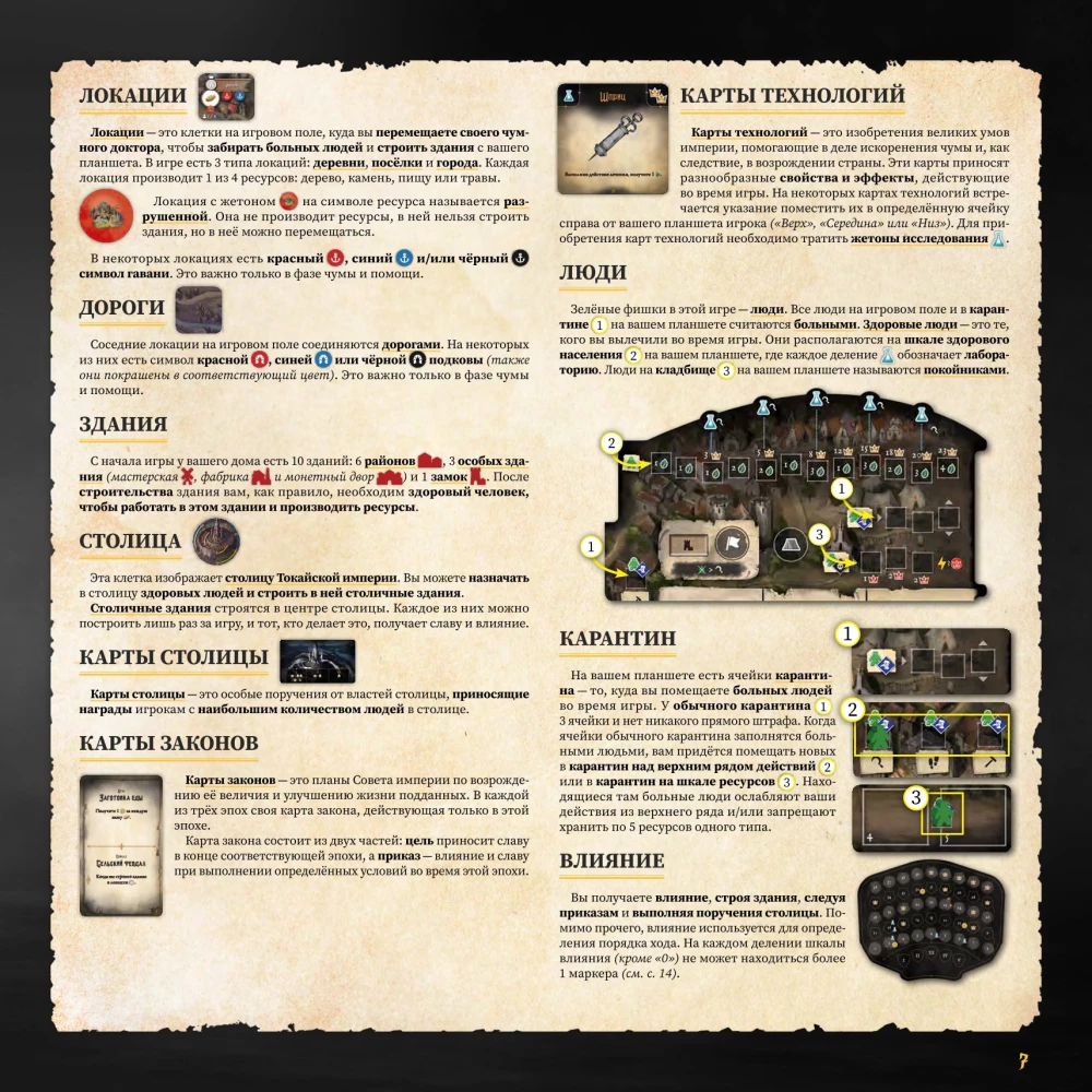 Board Game - Plague