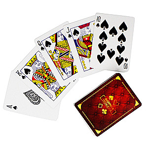 Poker Factory. Set of 500 poker chips with denominations in a black case