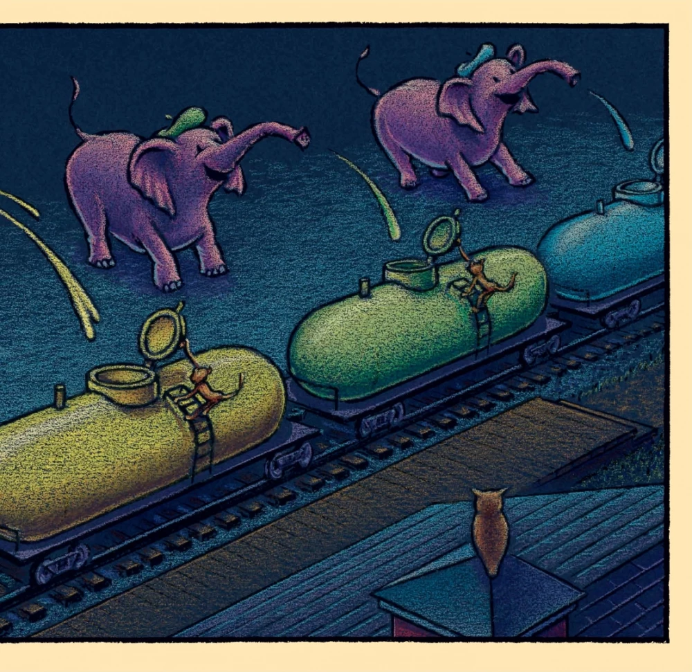 The Wonderful Train Rushes into Sleep