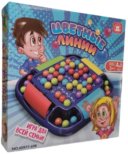 Board Game - Colored Lines