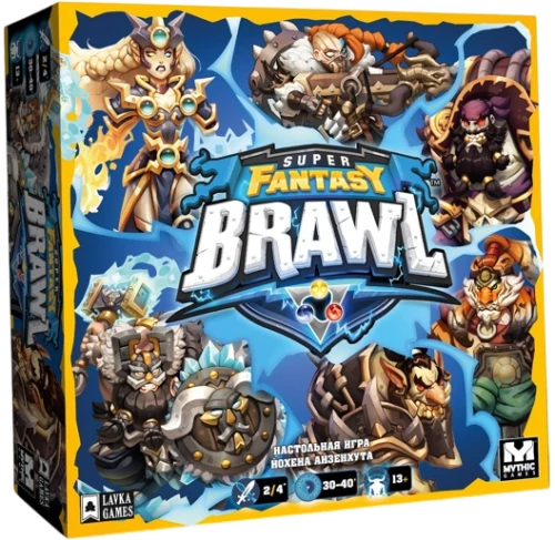 Board Game - Brawl. Super Fantasy