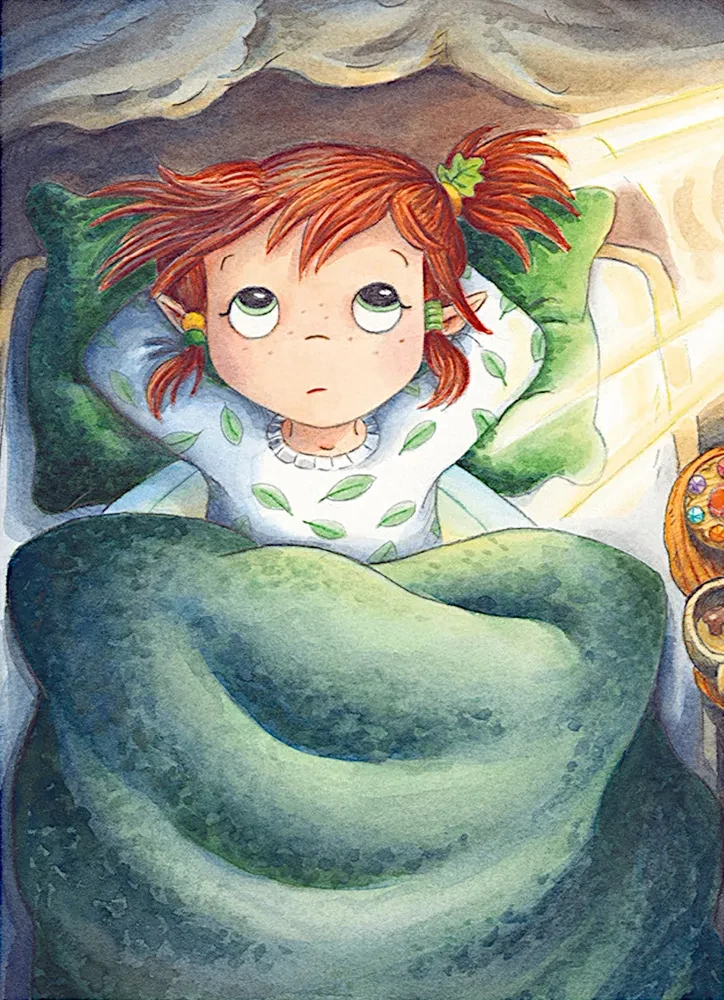 Rubinia's Wonderful Heart, a Brave Girl from the Forest Elves. The Mysterious Disappearance of the River