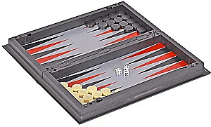 Chess, checkers, backgammon, and cards. 4 in 1 magnetic game set