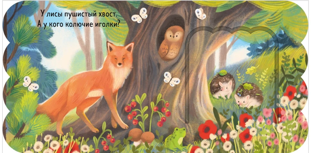 Книжка с окошками. Лес