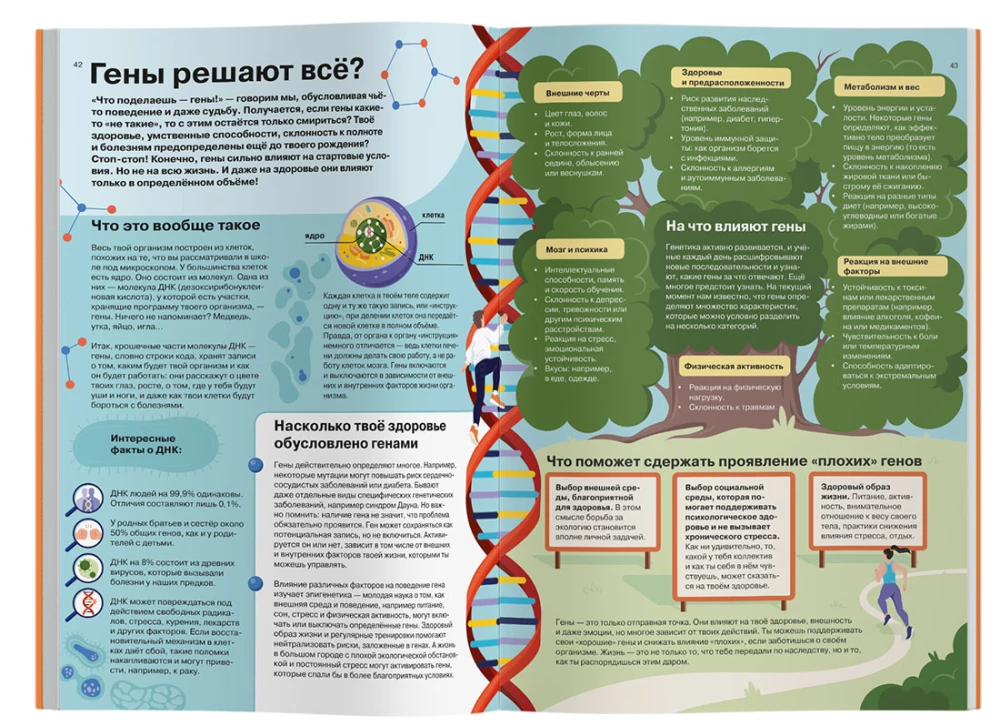 Decode Your Body. Biohacking for Teens in Infographics