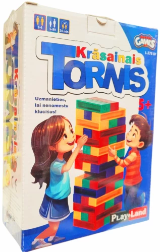 Board Game - Krāsainais Tornis (Color Tower)