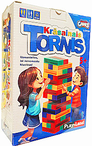 Настольная игра - Krāsainais Tornis (Цветная башня)