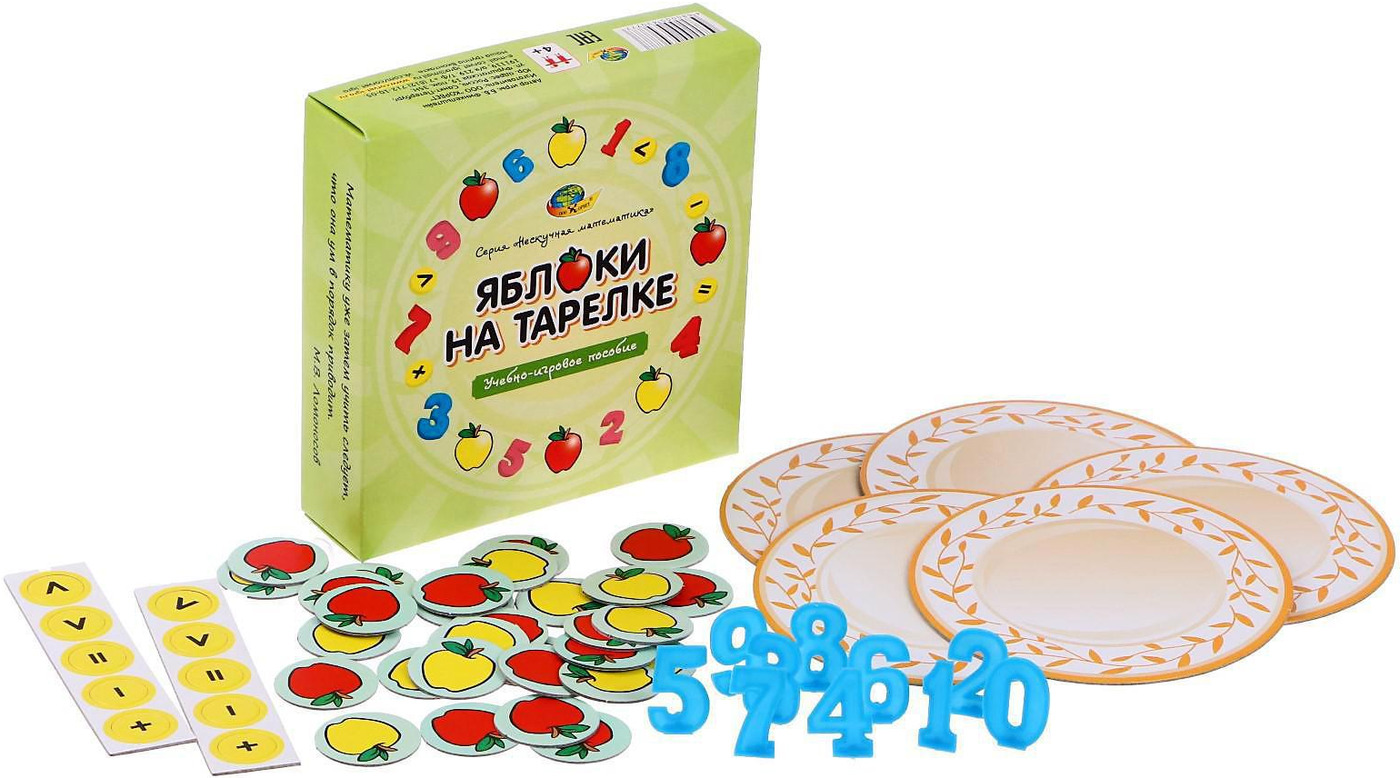 Gra planszowa - Jabłka na talerzyku
