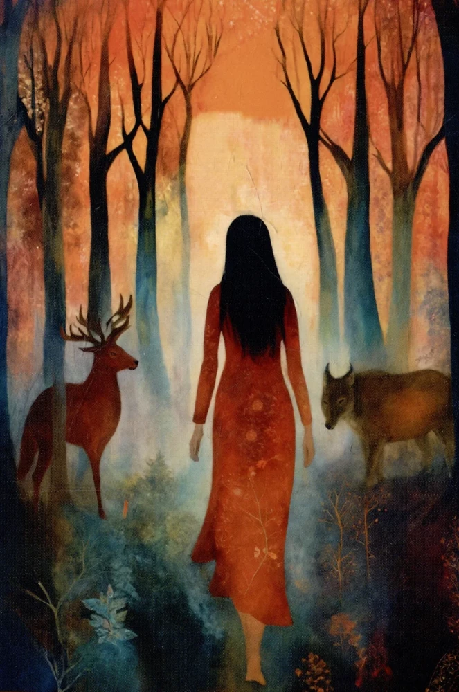 Metaphorical postcards for self-support - Embracing Your Shadow
