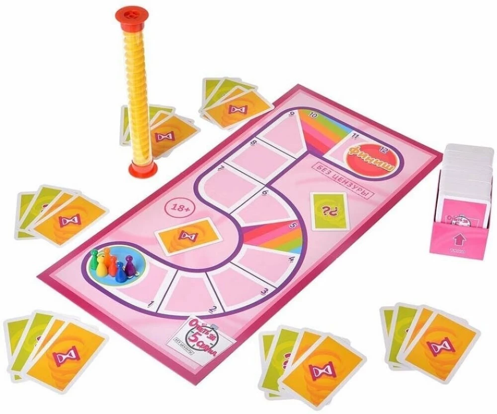 Board game - Answer in 5 seconds. No censorship