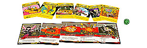 Board game - Epic battles of battle mages. Battle on Skullflame Mountain