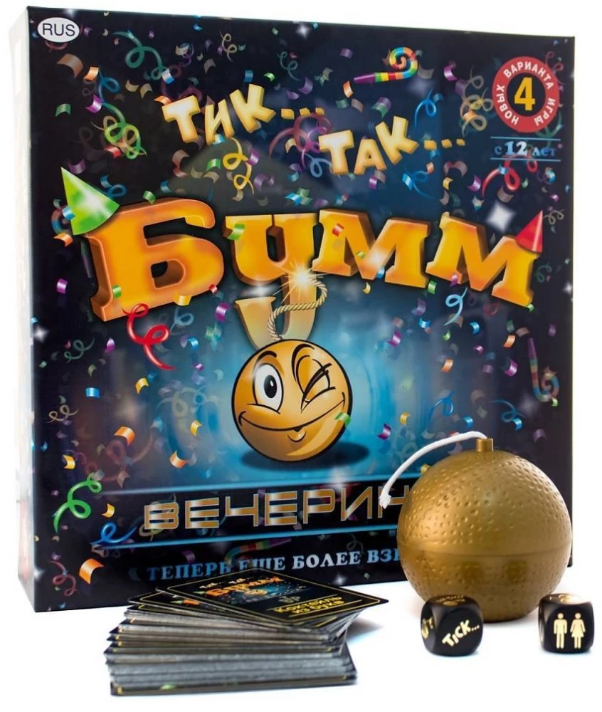 Board Game - Tik Tak Boom Party