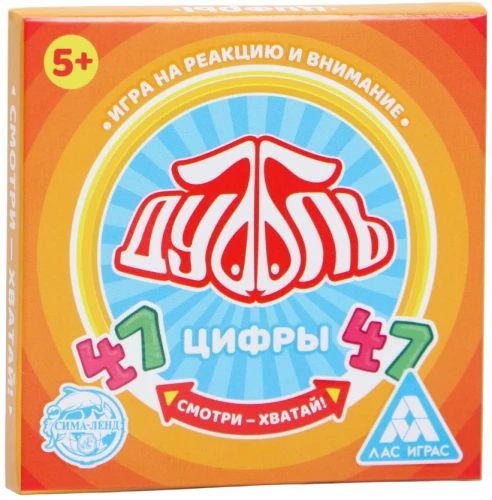 Board game - Dobble. Numbers