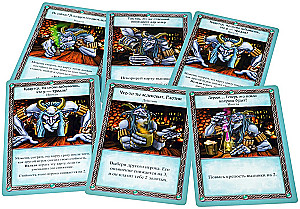 Brettspiel - Taverne. Roter Drache. Trolltrank und Werwolfzauber