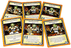Brettspiel - Taverne. Roter Drache. Trolltrank und Werwolfzauber