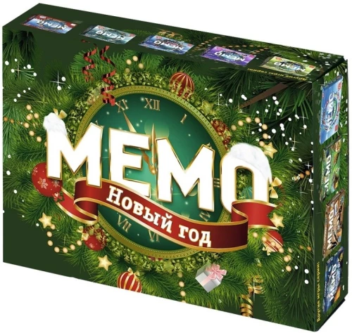 Board game - Memo. New Year