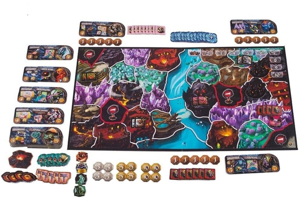 Brettspiel - Kleiner Planet. Unterwelt