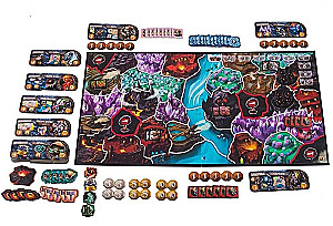 Brettspiel - Kleiner Planet. Unterwelt