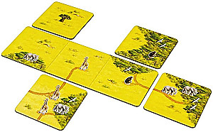 Board game - Carcassonne. Safari