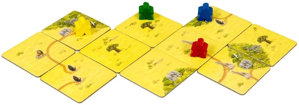 Board game - Carcassonne. Safari