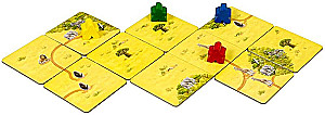 Board game - Carcassonne. Safari