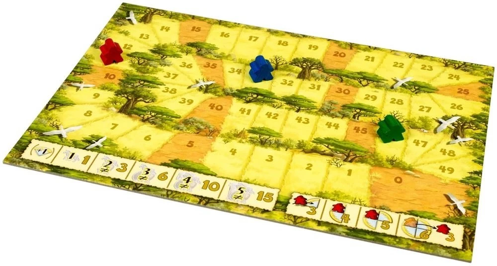 Board game - Carcassonne. Safari