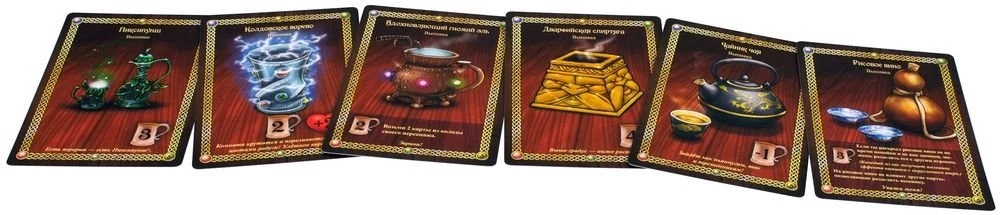 Tabletop Game - Tavern Red Dragon. Feast in Kung Fu Style
