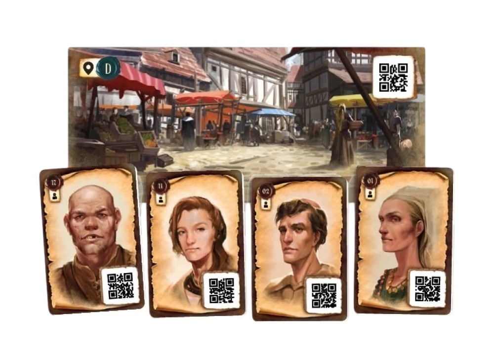 Board Game - Crime Scene: Medieval