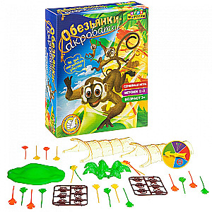Настольная игра - Обезьянки-акробатки