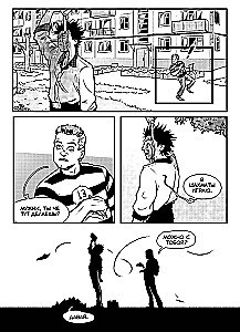 Bearded jokes in comics. Three hundred