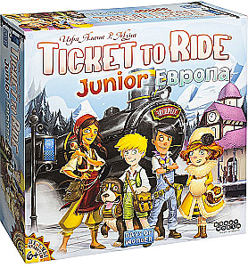 Board Game - Ticket to Ride: Junior. Europe
