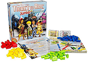 Board Game - Ticket to Ride: Junior. Europe