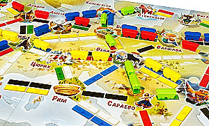 Board Game - Ticket to Ride: Junior. Europe